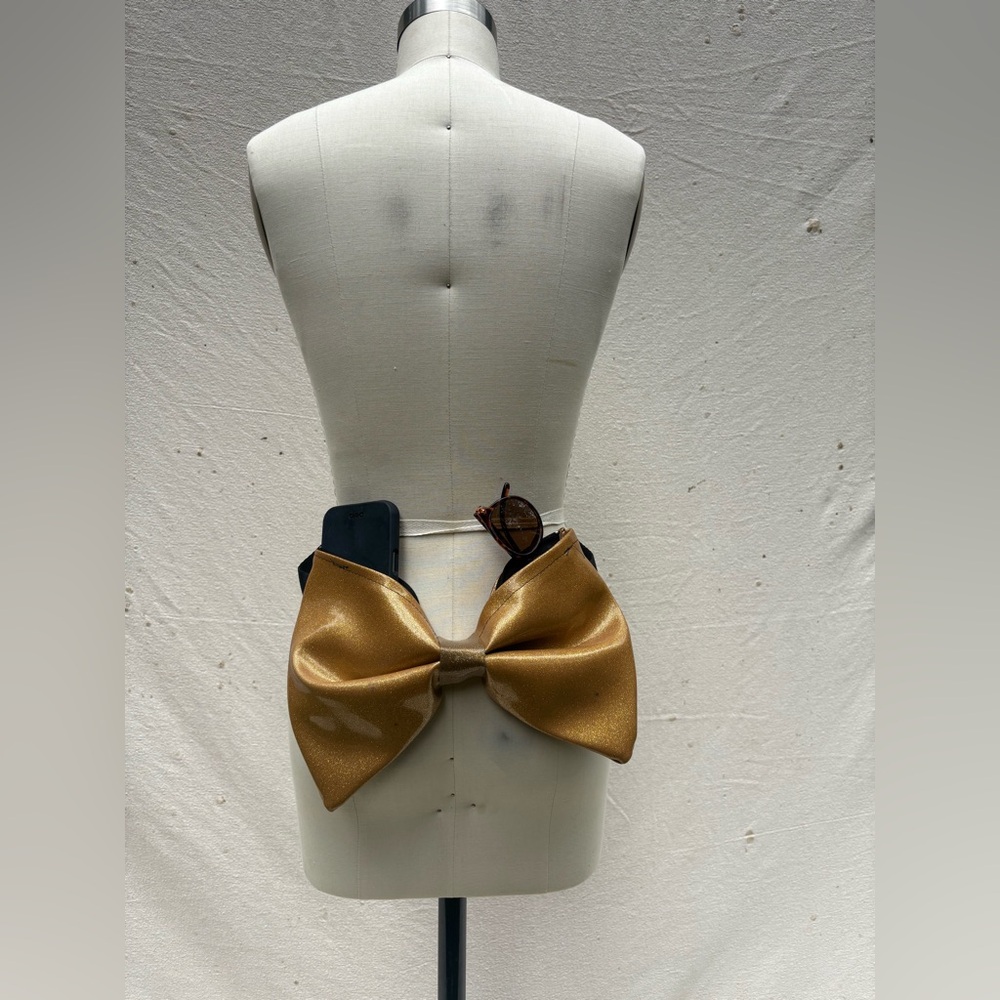 Gold Bow Tie Fanny pack